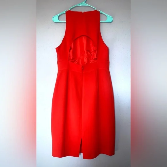 Calvin Klein Red Midi Dress - Picture 4 of 9